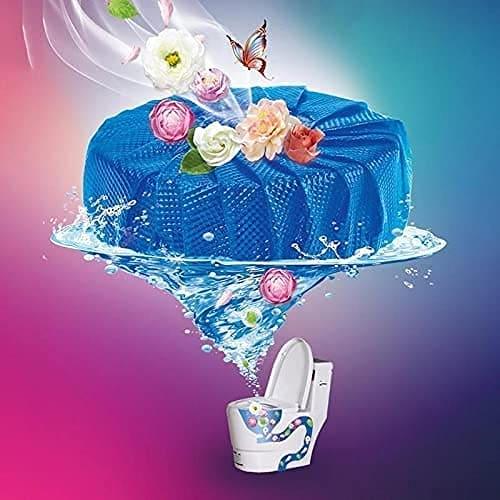 10pcs Blue Bubble Toilet Cleaner - Effective Bowl Cleaning Tablets