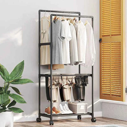 3 Layer Coat Rack - Stylish Scarf Coat Rack for Professional Clothing