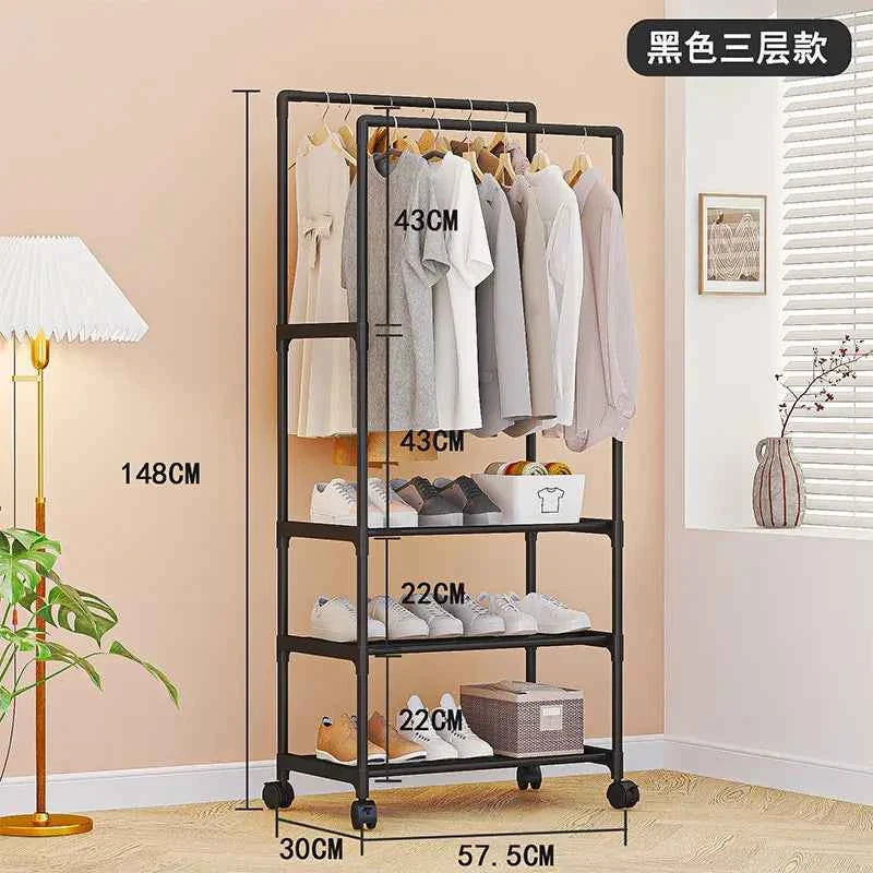 3 Layer Coat Rack - Stylish Scarf Coat Rack for Professional Clothing
