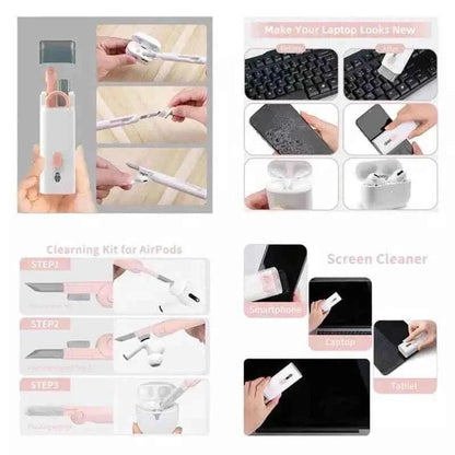 7 In 1 Cleaning Brush Set Multifunctional Phone Keyboard Cleaning Kit for Effective Cleaning