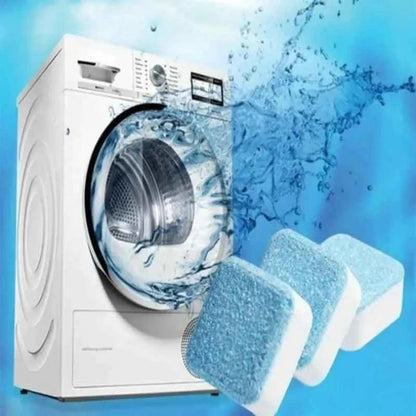 Washing Machine Cleaner 12 Pack - Deep Clean, Remove Odors, Enhance Performance
