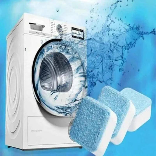 Washing Machine Cleaner 12 Pack - Deep Clean, Remove Odors, Enhance Performance