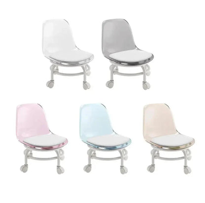 Acrylic 360 Moving Chair - Transparent 360° Rotating Chair for Modern Interiors