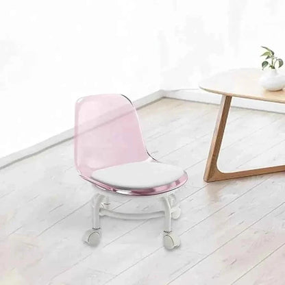 Acrylic 360 Moving Chair - Transparent 360° Rotating Chair for Modern Interiors