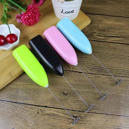 Handheld Egg Beater for Effortless Mixing - Battery Operated Mixer