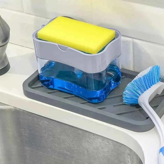 3 in 1 Soap Dispenser - Multi-functional Kitchen Accessory and Cleaner