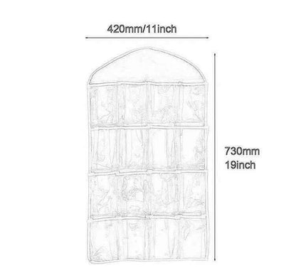 16 Pockets Multifunctional Socks Organizer
