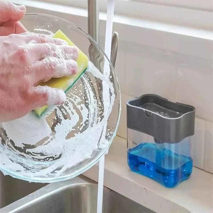 3 in 1 Soap Dispenser - Multi-functional Kitchen Accessory and Cleaner