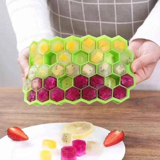Silicone Ice Cube Mold for Effortless Ice Making and Unique Cocktails