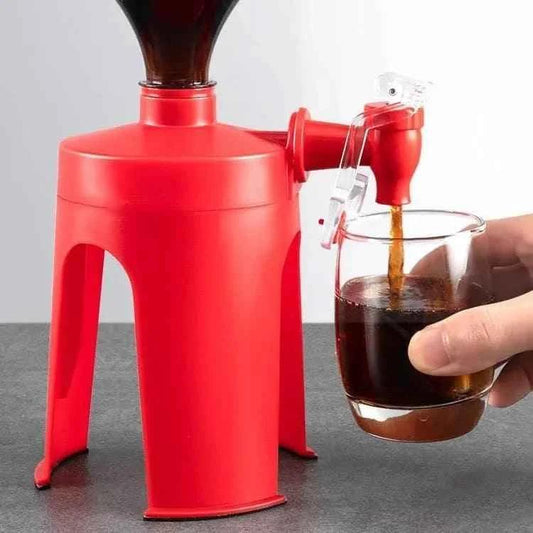 Soda Bottle Dispenser for Effortless Beverage Serving