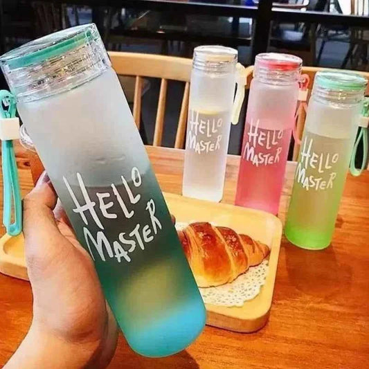 400ml Water Bottle with Colorful Design