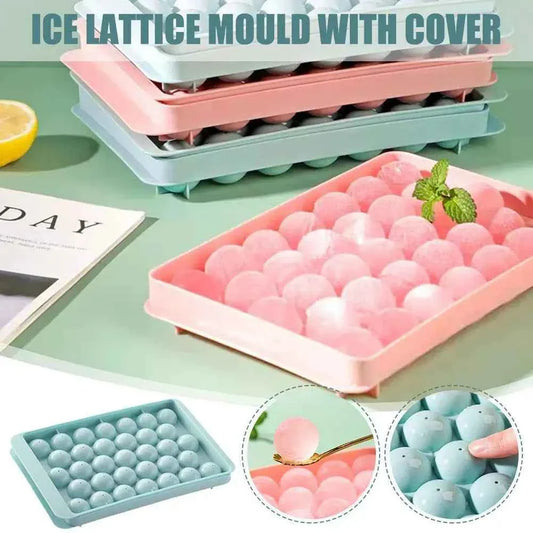 Round Ice Cube Tray for Perfect Chill Drinks