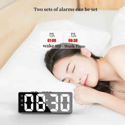 LED Digital Alarm Clock for Home Use