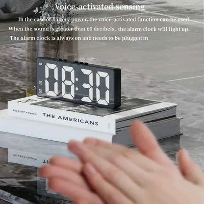 LED Digital Alarm Clock for Home Use